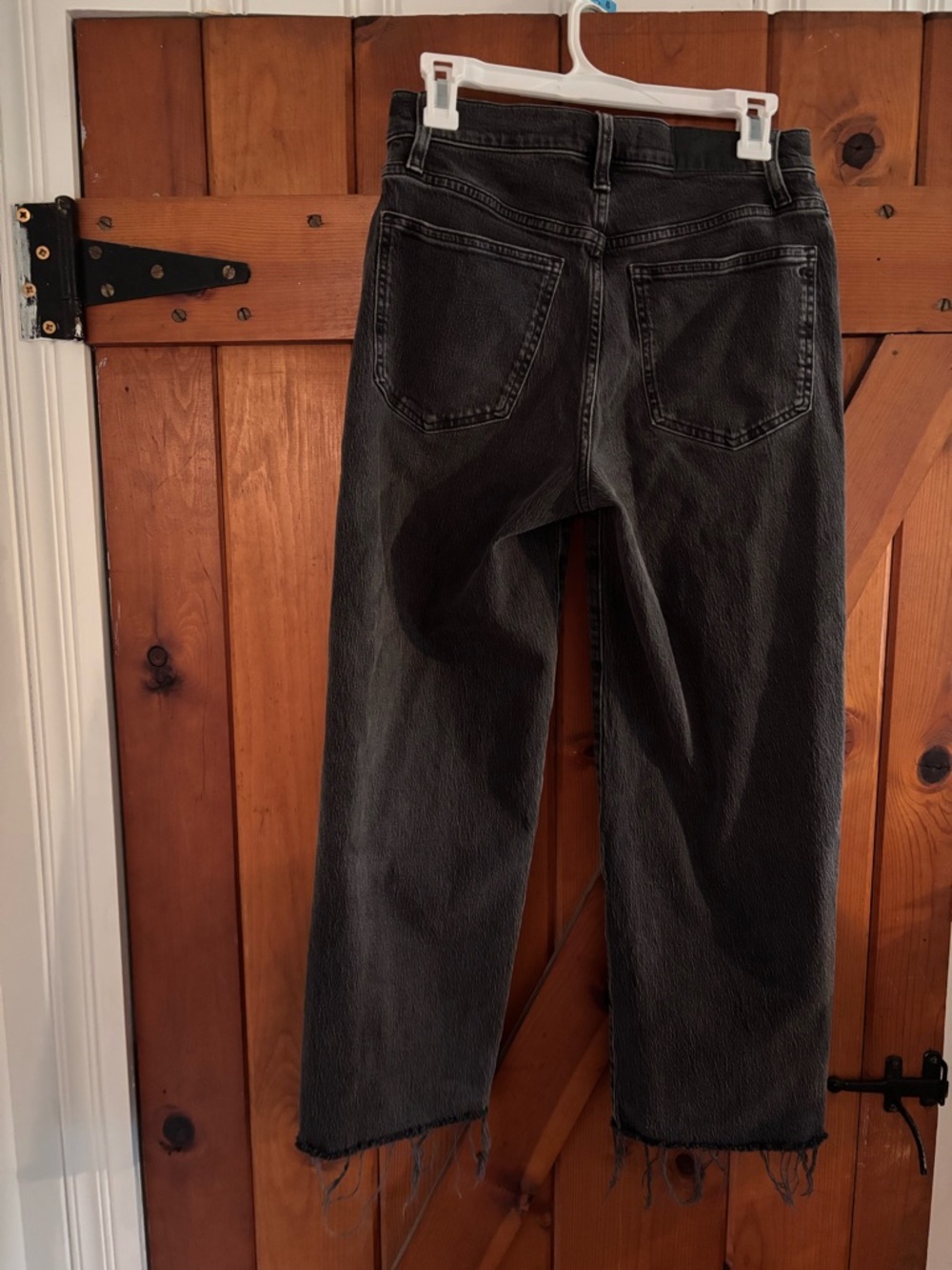Madewell perfect vintage wide leg cropped denim